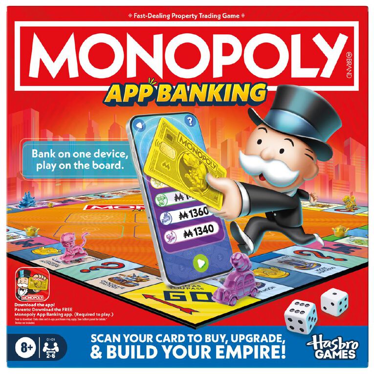 Hasbro Monopoly App Banking, , hi-res