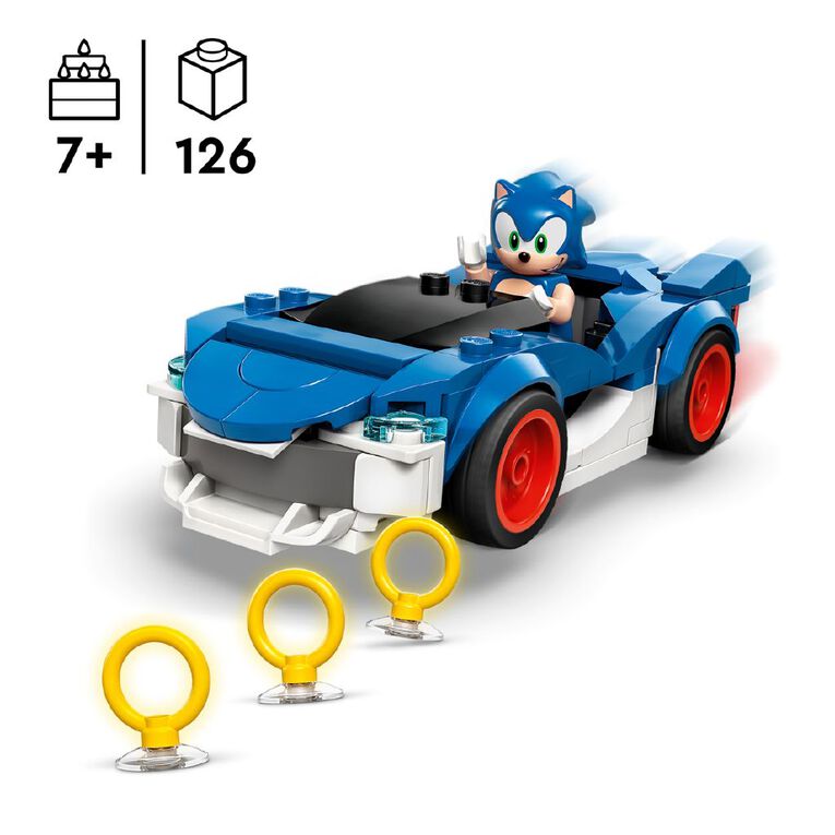 LEGO Sonic Speedster Lightning 77117, , hi-res