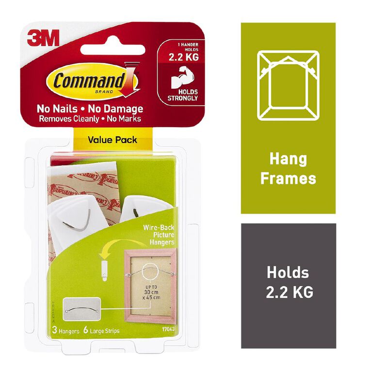 Command Wire-Backed Picture Hanger Value Pack, , hi-res