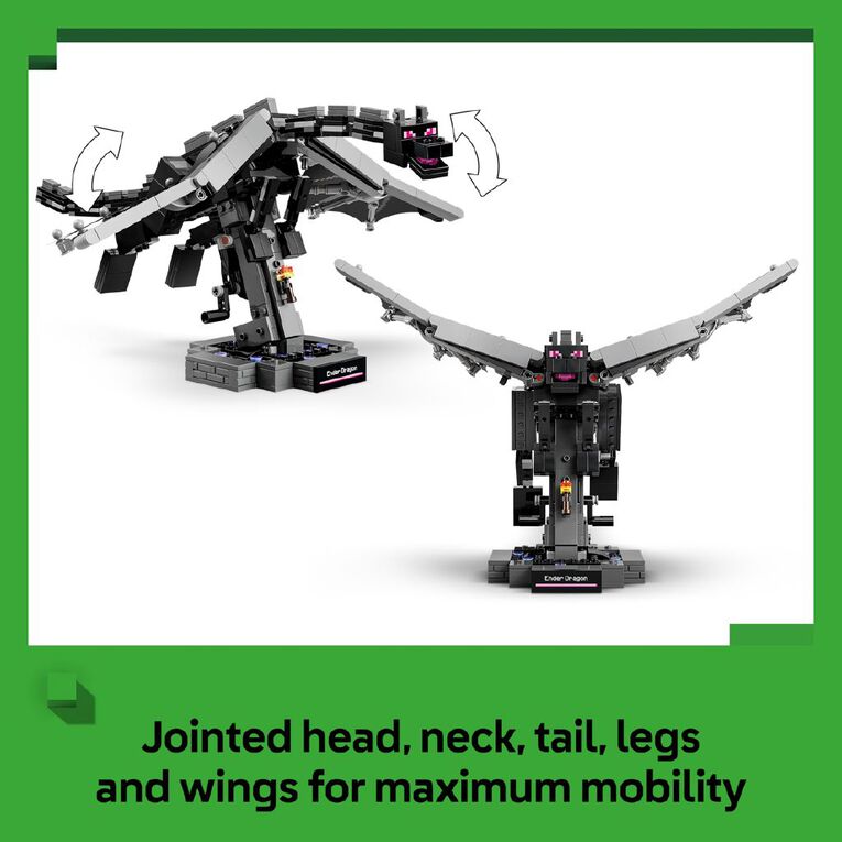 LEGO Minecraft Ender Dragon Display 21595, , hi-res