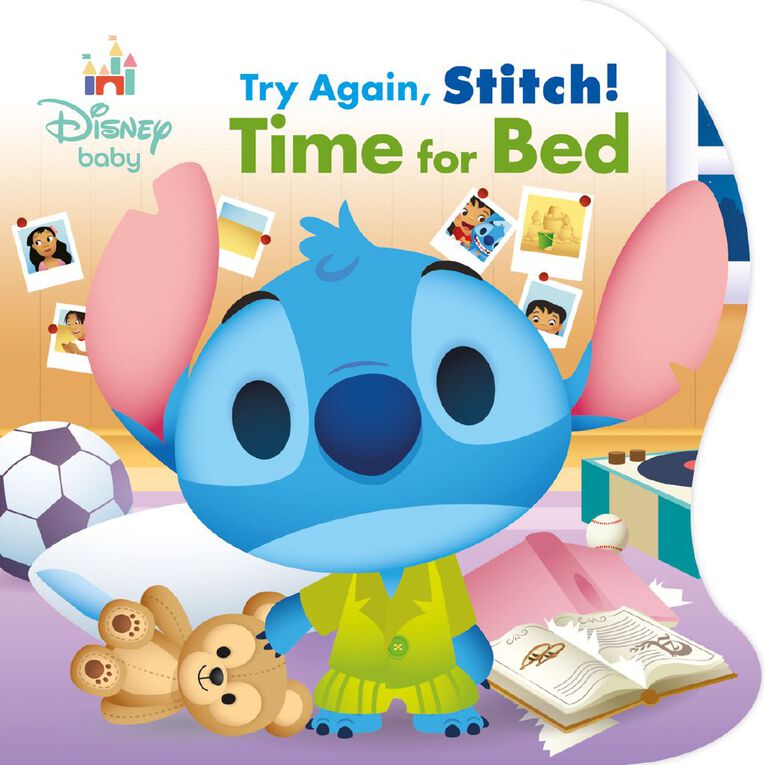Disney Baby: Try Again Stitch! Time For Bed, , hi-res