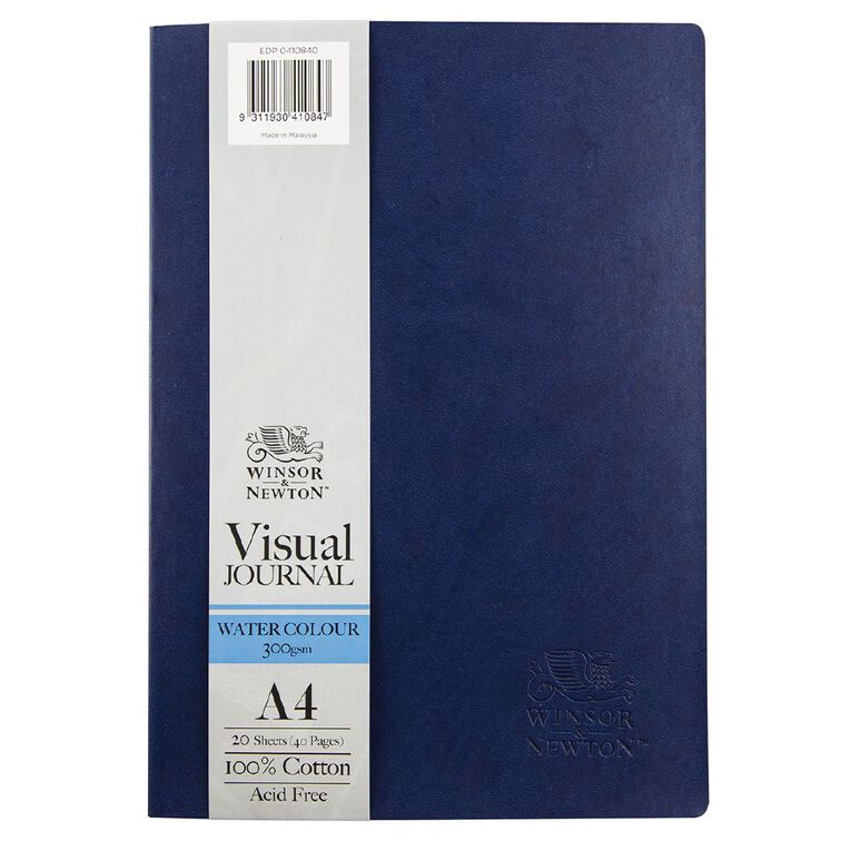 Winsor & Newton Watercolour Visual Journal 300gsm A4 20 Sheets, , hi-res