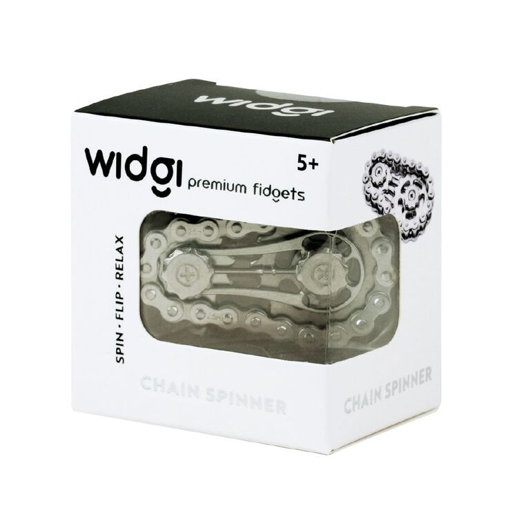 Trend Hub Widgi Metal Chain Spinner Fidget Toy Assorted, , hi-res