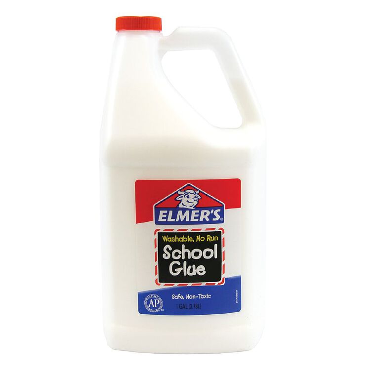 Elmer's White Liquid School Glue 3.8L White The Warehouse