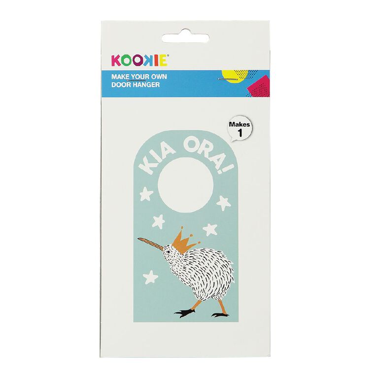 Kookie Make Your Own Door Hanger NZ Theme Foam Stickers, , hi-res