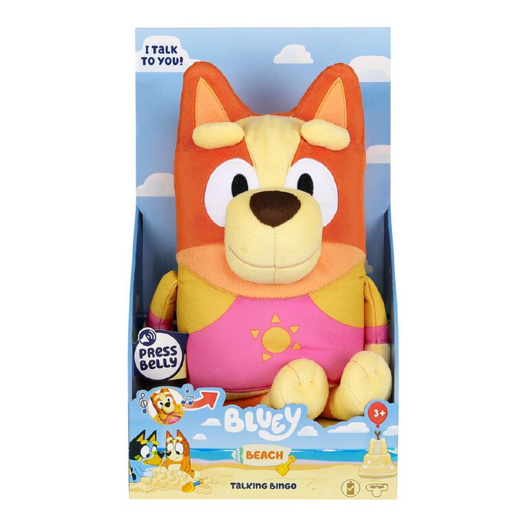 Bluey Talking Interactive Plush, , hi-res