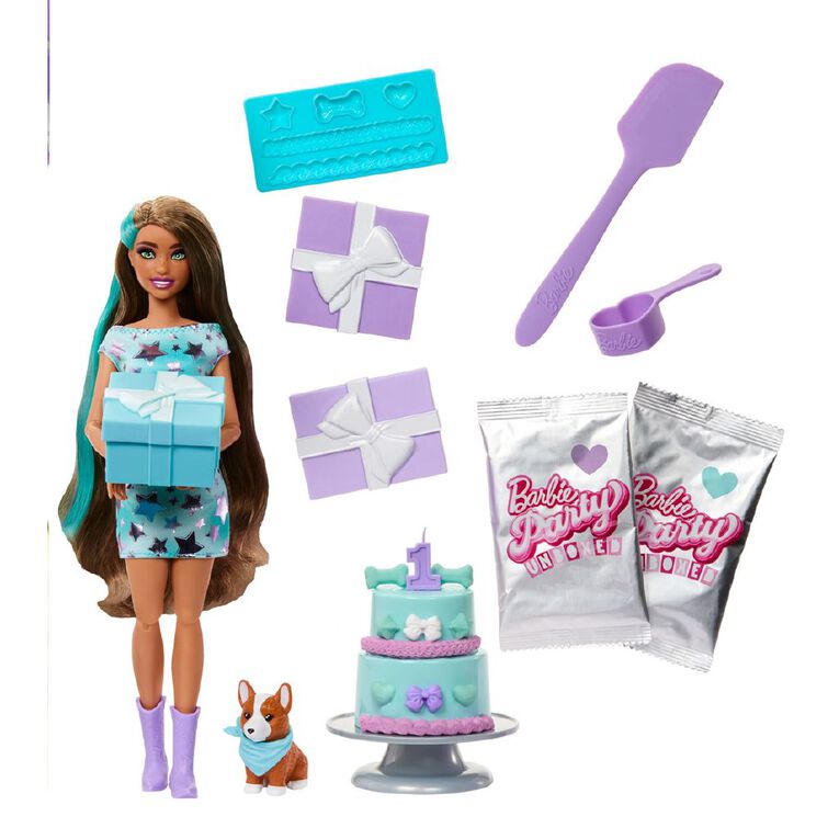 Barbie Party Surprise Reveal Assorted, , hi-res