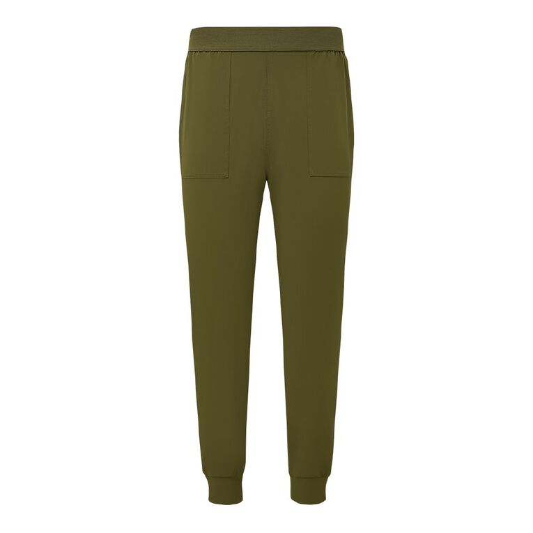 Active Intent Men's Stretch Training Joggers, Green Dark, hi-res