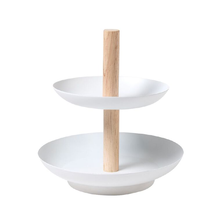 Living & Co Two Tiered Jewellery Stand, , hi-res