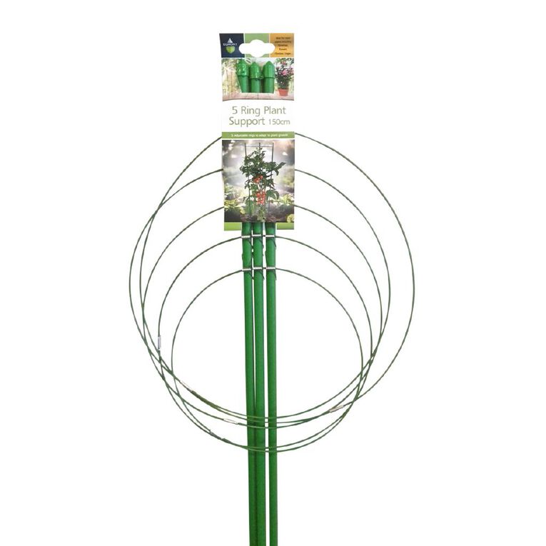 Egmont 5 Ring Plant Support 150cm, , hi-res