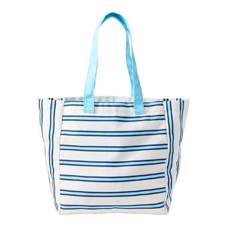 H&H Large Tote Bag, Blue Light, hi-res