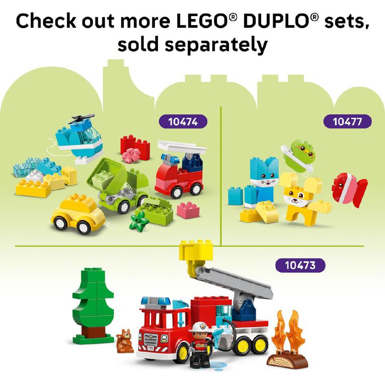 LEGO DUPLO 3 in 1 Construction Vehicles 10475, , hi-res