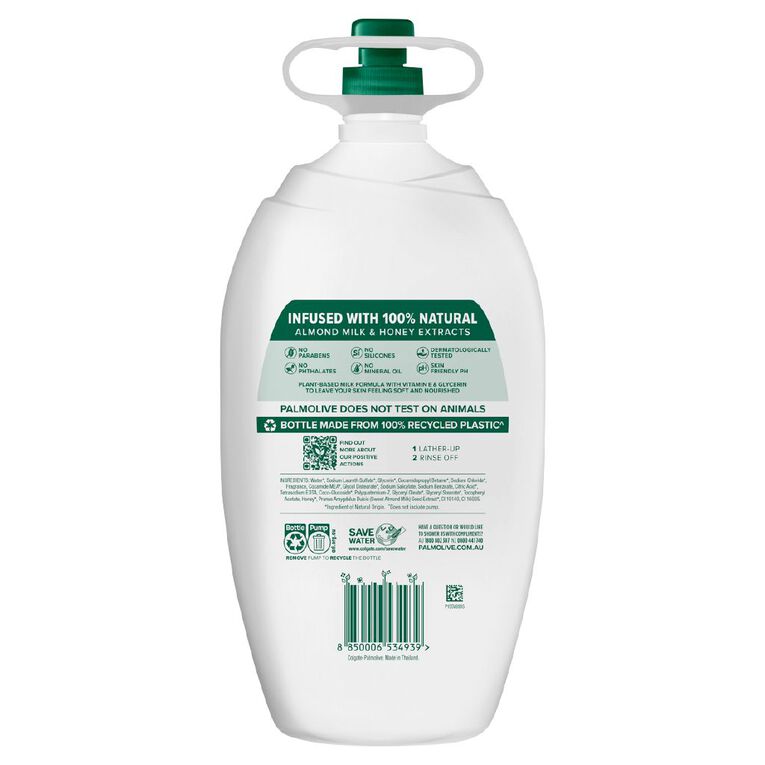 Palmolive Body Wash Milk & Honey 1.8L, , hi-res