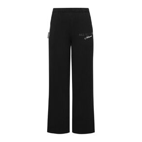 All Blacks Women's Wide Leg Sweat Pants