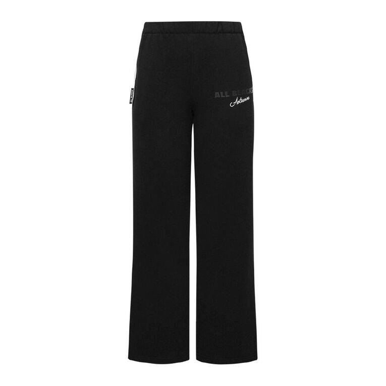 All Blacks Women's Wide Leg Sweat Pants, Black, hi-res