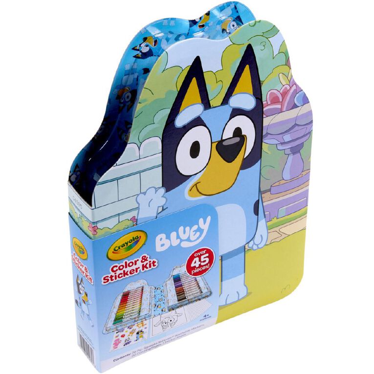 Crayola Color & Sticker Kit Bluey, , hi-res
