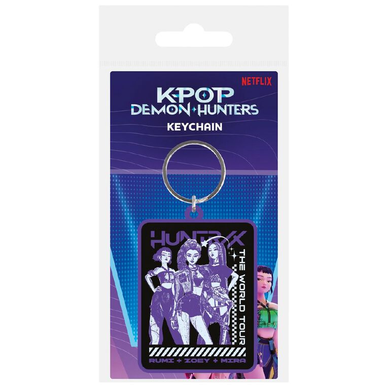 KPop Demon Hunters Huntrix Keychain, , hi-res