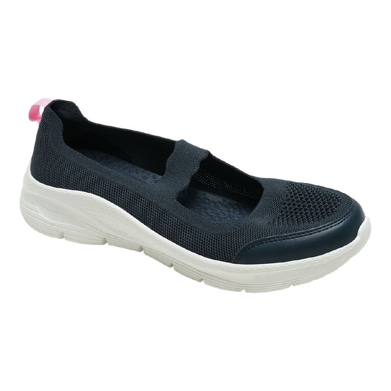 H&H Women's Iris Trainers, Navy, hi-res