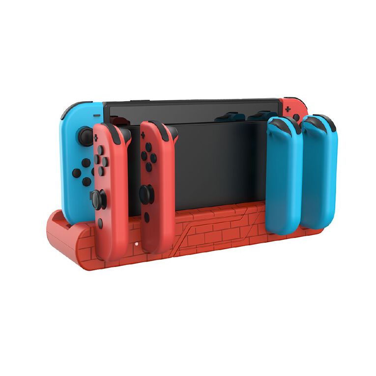 PowerWave Switch Joy-Con Charging Dock Retro Bricks, , hi-res