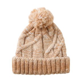 H&H Women's Chunky Pom Pom Beanie
