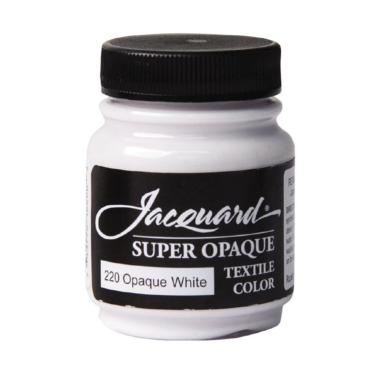 Jacquard Textile Colours 66.54ml Super Opaque White, , hi-res