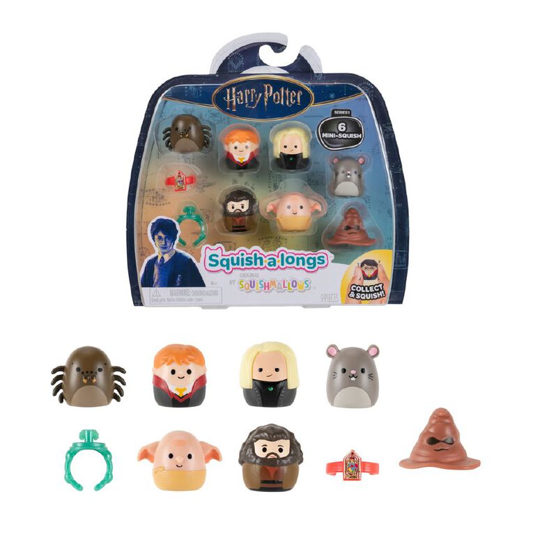 Harry Potter Squishalongs 6 Pack Assorted, , hi-res
