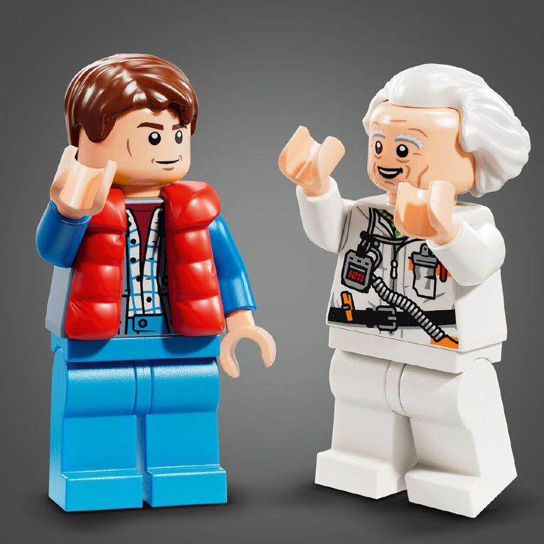 LEGO Speed Champions Time Machine from Back to the Future 77256, , hi-res