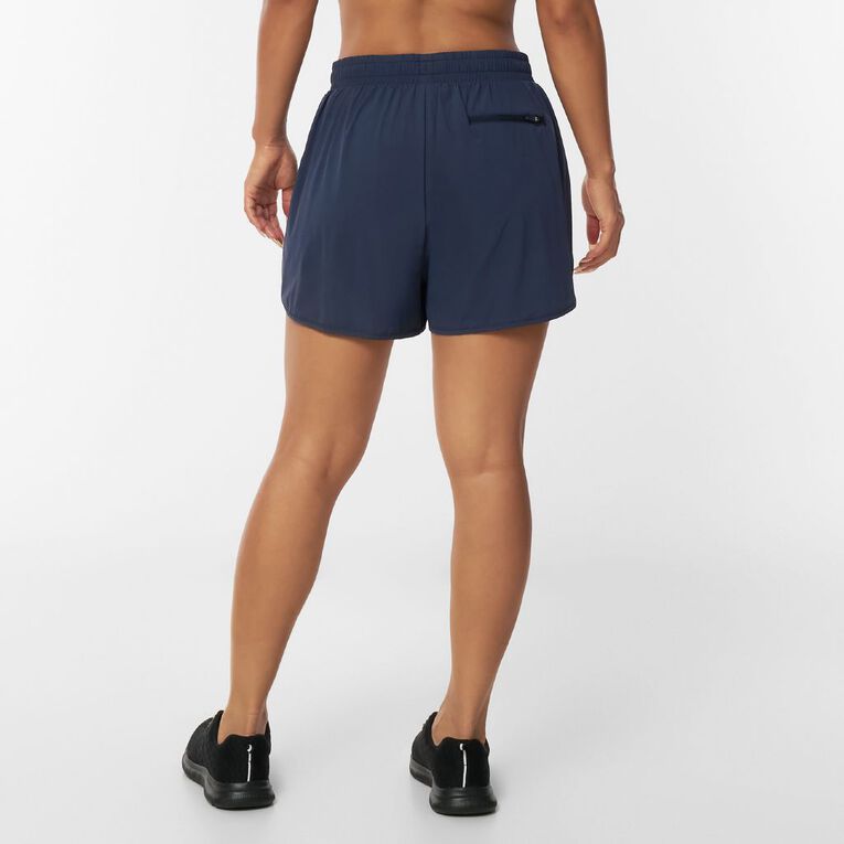 Active Intent Women's 2in1 Training Shorts, Blue Dark, hi-res