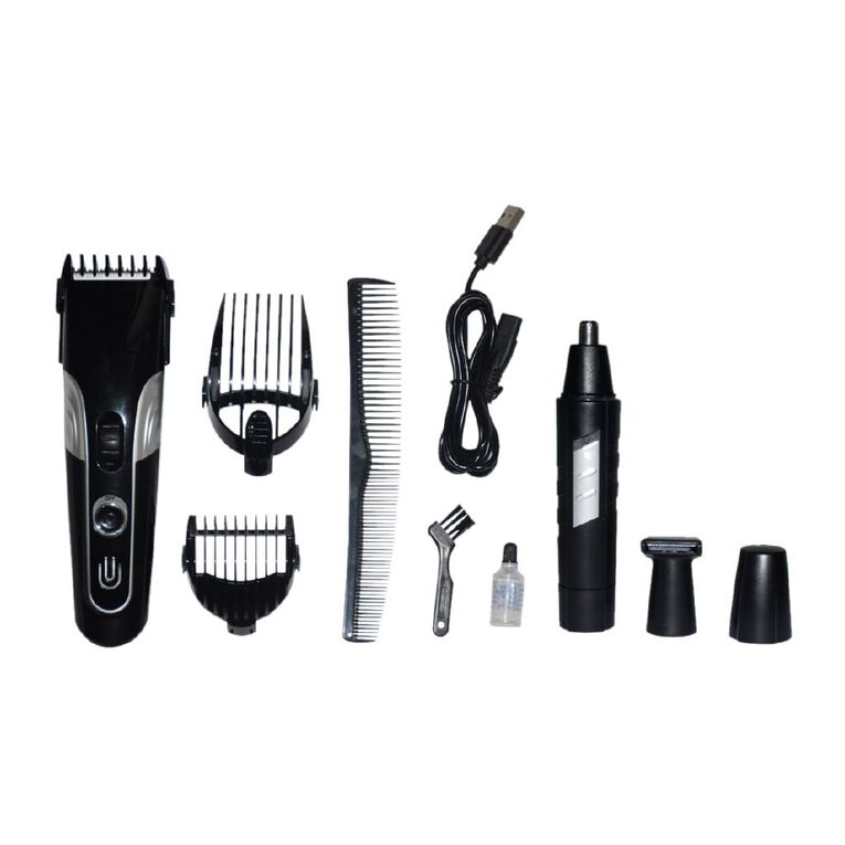 Living & Co Men's Grooming Gift Set Black, , hi-res