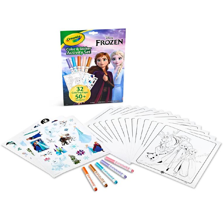 Crayola C&S Activity Set Frozen, , hi-res