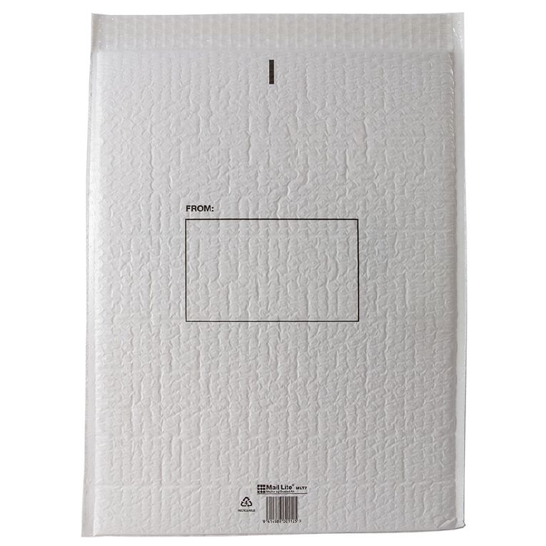 Sealed Air Mail Lite Bag MLT7 380mm x 480mm 50 Pack, , hi-res