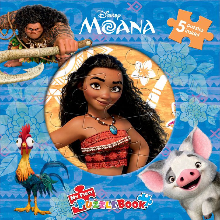 My First Puzzle Book: Disney Moana, , hi-res