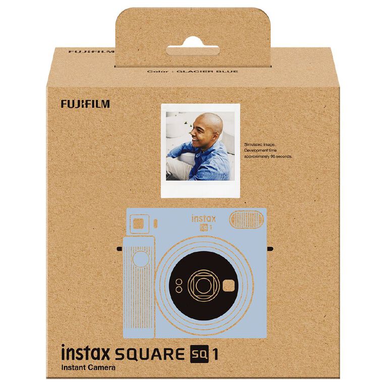 Fujifilm Instax SQ1 Instant Camera Glacier Blue The Warehouse