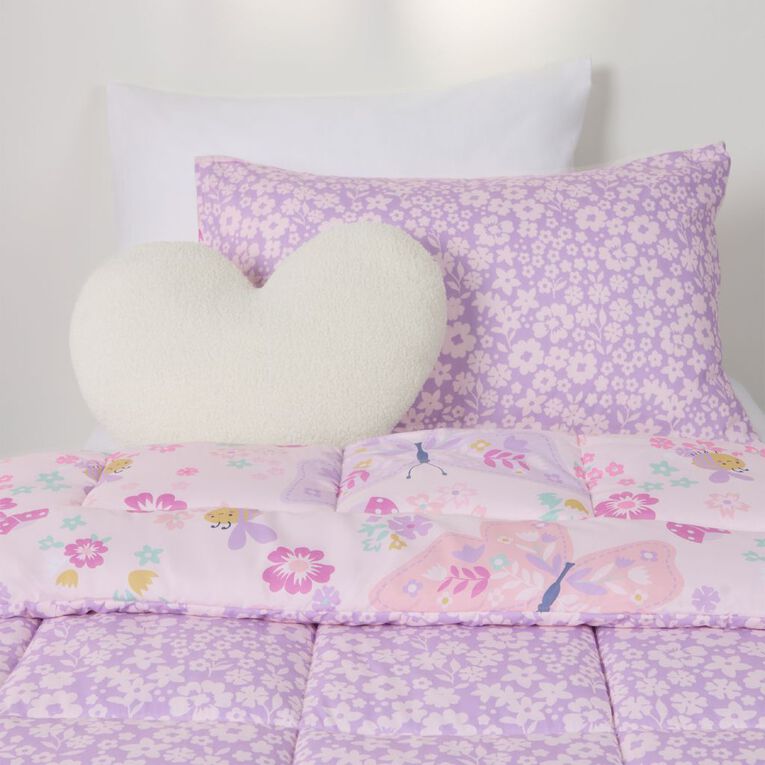 Living & Co Comforter Wildflower Multi-Coloured King Single, , hi-res