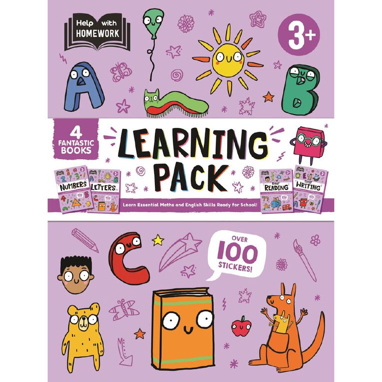 Help With Homework: Expert 3+ Learning Pack, , hi-res