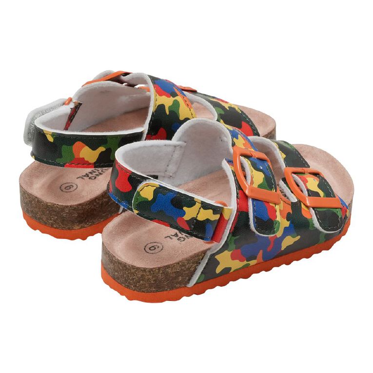 Young Original Junior Kids' Rayray Sandals, Khaki, hi-res