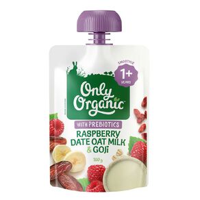Only Organic Raspberry Dates Oat Milk & Goji