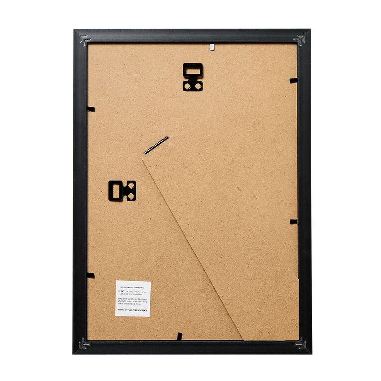 Living & Co Modern Certificate Frame Black A4, , hi-res