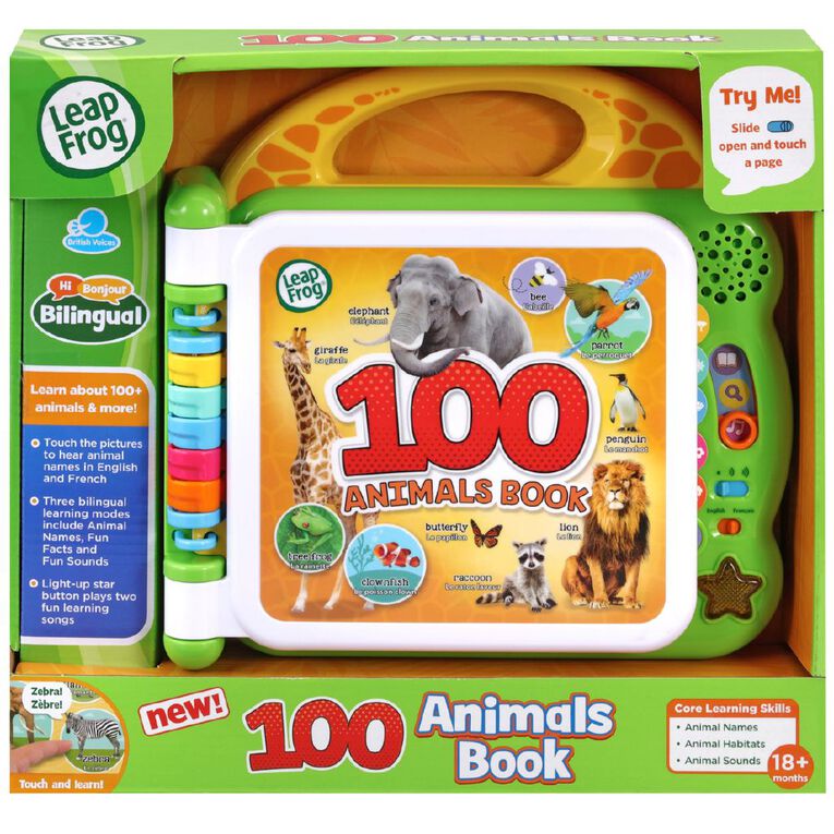 Leap Frog 100 Words Animal Book, , hi-res