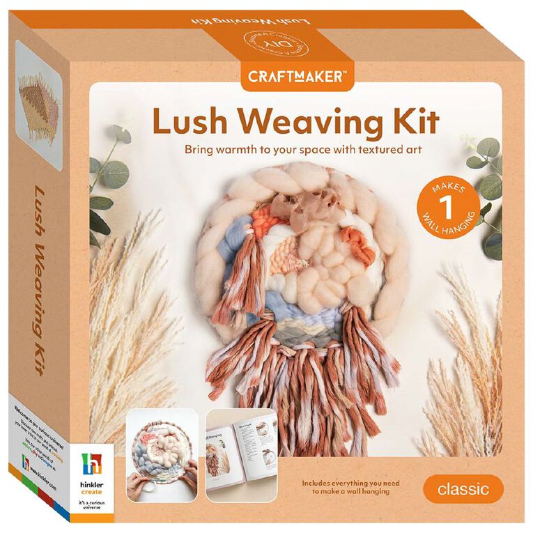 Craft Maker Craft Maker Lush Weaving Kit, , hi-res