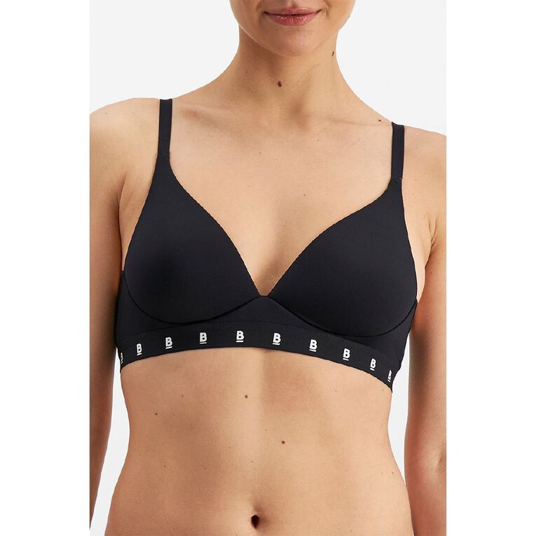 B FOR BONDS Women's Wirefree Tee Bra Black