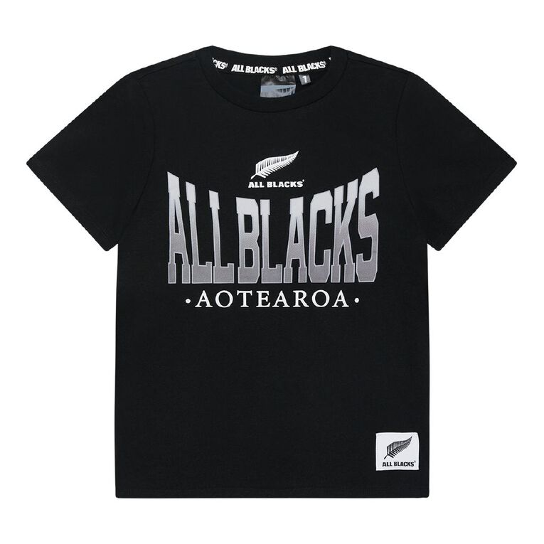 All Blacks Kids' Short Sleeve Tee, Black, hi-res