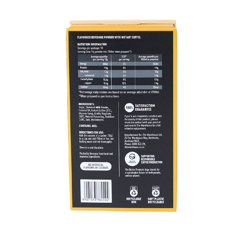 Market Kitchen Caramel Latte Sachets 10 Pack, , hi-res