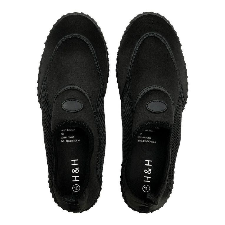 H&H Men's Oliver Aqua Socks, Black, hi-res