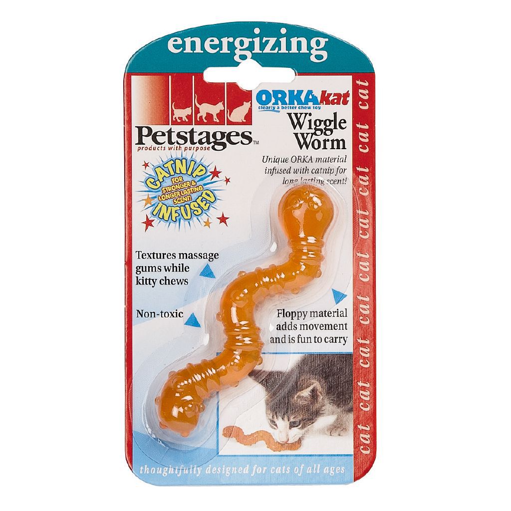 petstages wiggle worm
