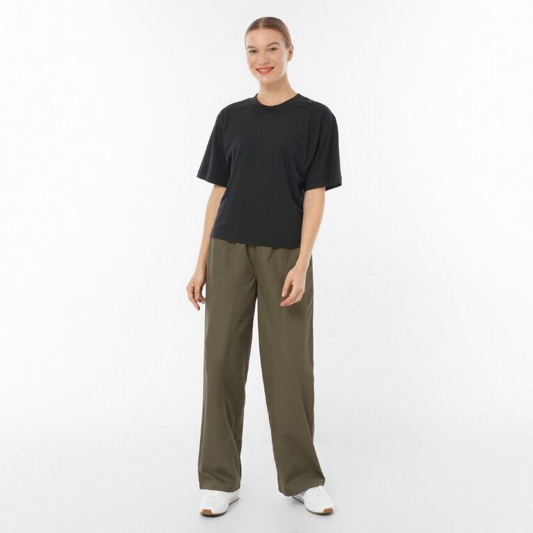 H&H Women's Utility Straight Pants, Green Mid, hi-res