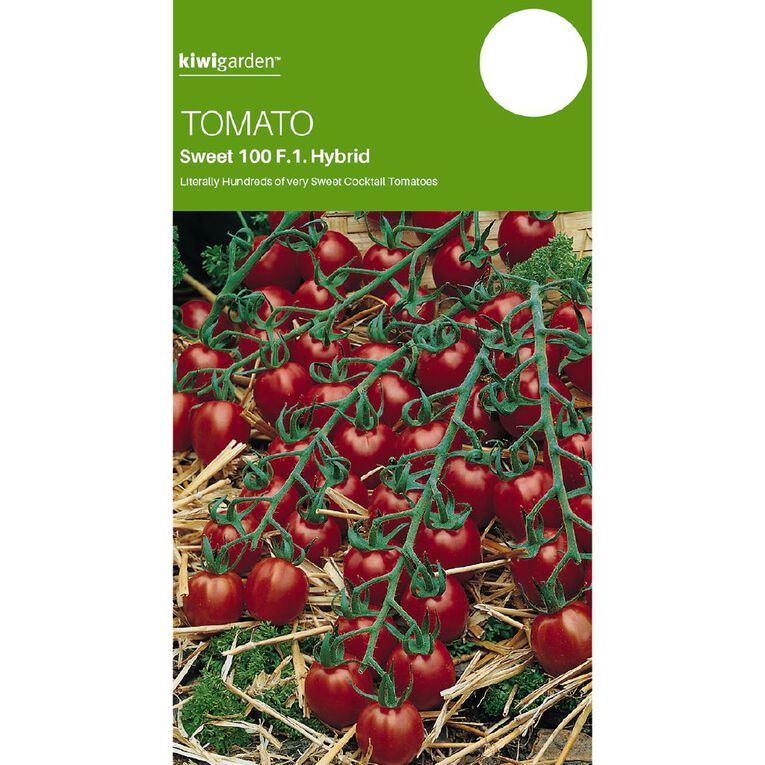 Kiwi Garden Tomato Sweet 100 F1 Hybrid Seeds, , hi-res