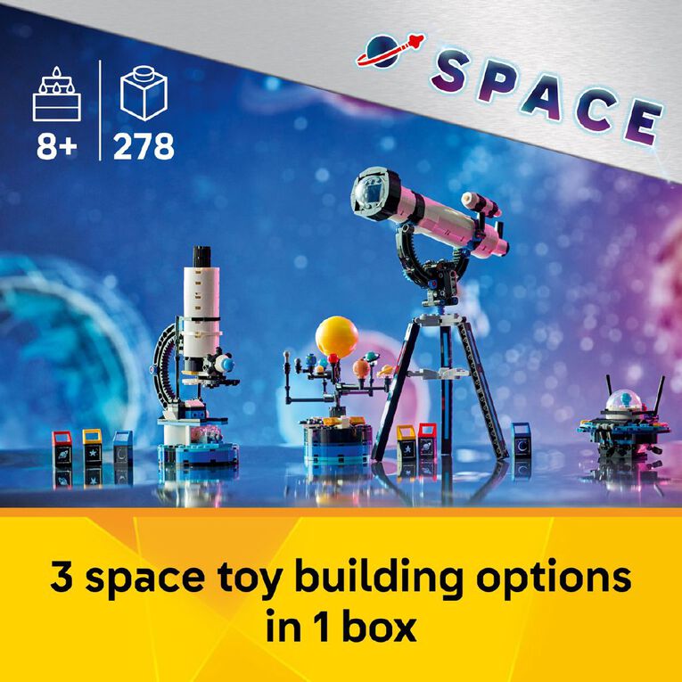 LEGO CREATOR Space Exploration Telescope 31378, , hi-res