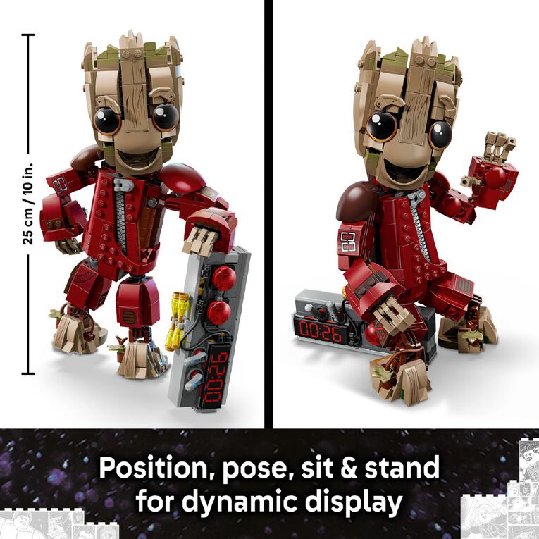 LEGO Marvel Super Heroes Ravager Jumpsuit Groot 76341, , hi-res
