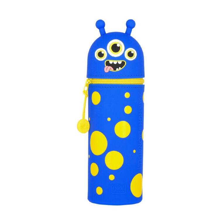 Legami 2-in-1 Silicone Pencil Case Kawaii Monster, , hi-res
